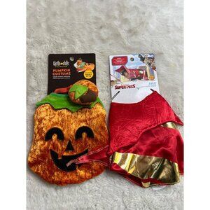 Thrills & Chills pumpkin and super pets LULU hamster costume